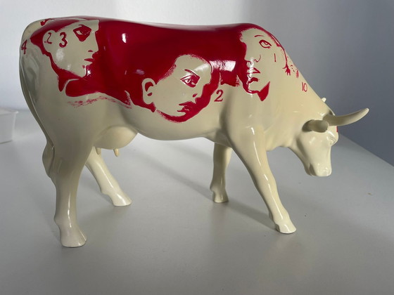 Image 1 of Cowparade Koe “Cow Art” Type Cow Girl Maat Large