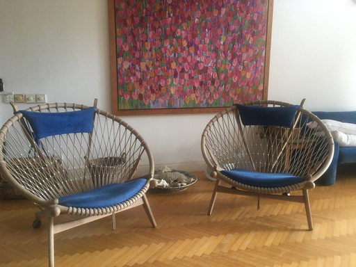 2 x Hans Wegner Cirkelstoel