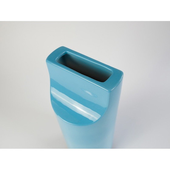 Image 1 of Vintage aardewerk model 592 vaas van Ettore Sottsass voor Habitat, 2000