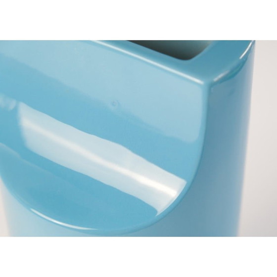 Image 1 of Vintage aardewerk model 592 vaas van Ettore Sottsass voor Habitat, 2000