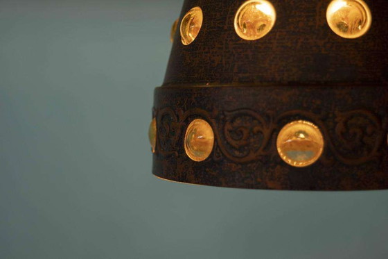 Image 1 of Vintage Peil & Putzler hanglamp, jaren 50/60 brutalist