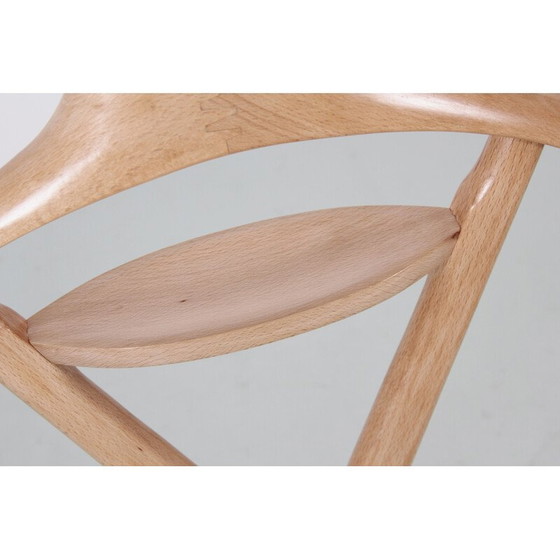 Image 1 of Vintage beukenhouten valet door Ico Parisi voor Fratelli Reguitti