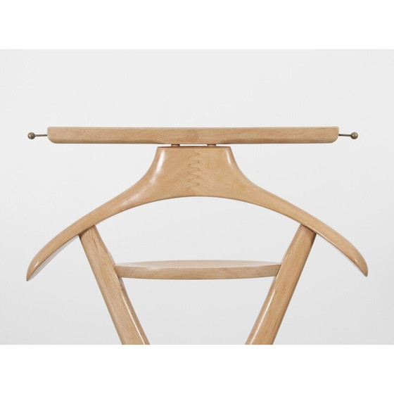 Image 1 of Vintage beukenhouten valet door Ico Parisi voor Fratelli Reguitti