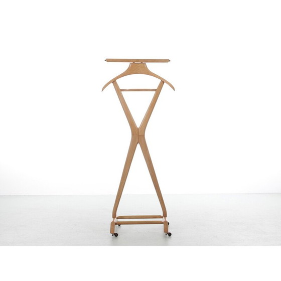 Image 1 of Vintage beukenhouten valet door Ico Parisi voor Fratelli Reguitti