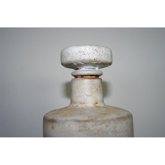Image 1 of Vintage keramieken fles van Henri Cimal Vallauris, 1950