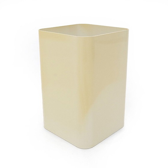 Image 1 of Vintage witte of zwarte plastic mand voor Kartell, 1960