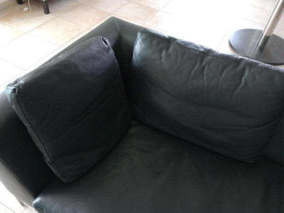 Image 1 of B&B Italia Charles Sofa Zwart Leder