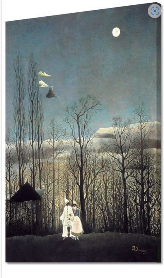 Image 1 of Henri Rousseu  ----Winter Evening