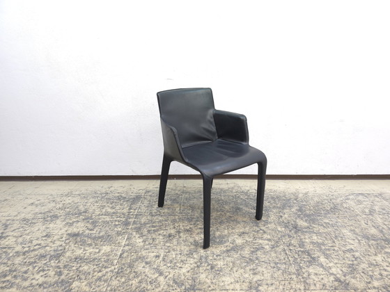 Image 1 of 6 Walter Knoll Gio stoelen Design stoel Leren stoel Moderne eetkamerstoel