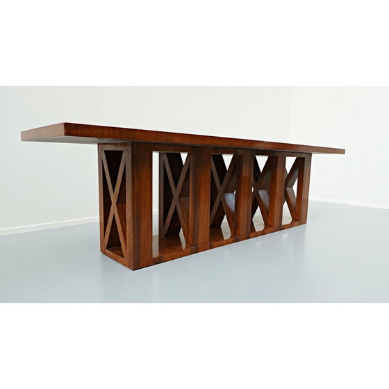 Image 1 of Paar oude walnoten nachtkastjes, Italië 1940