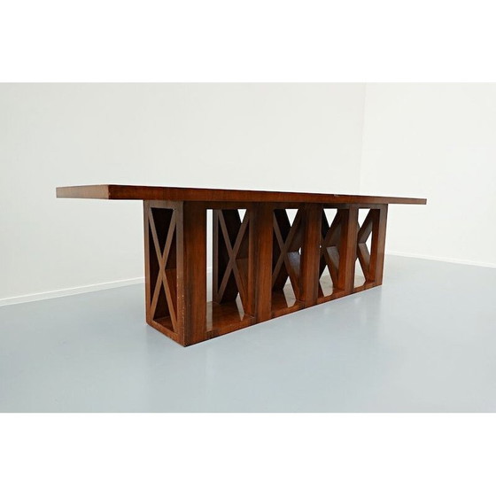 Image 1 of Paar oude walnoten nachtkastjes, Italië 1940