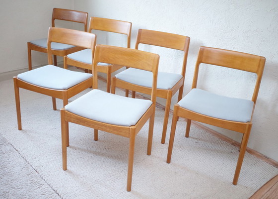 Image 1 of 6x Johannes Nørgaard stoel