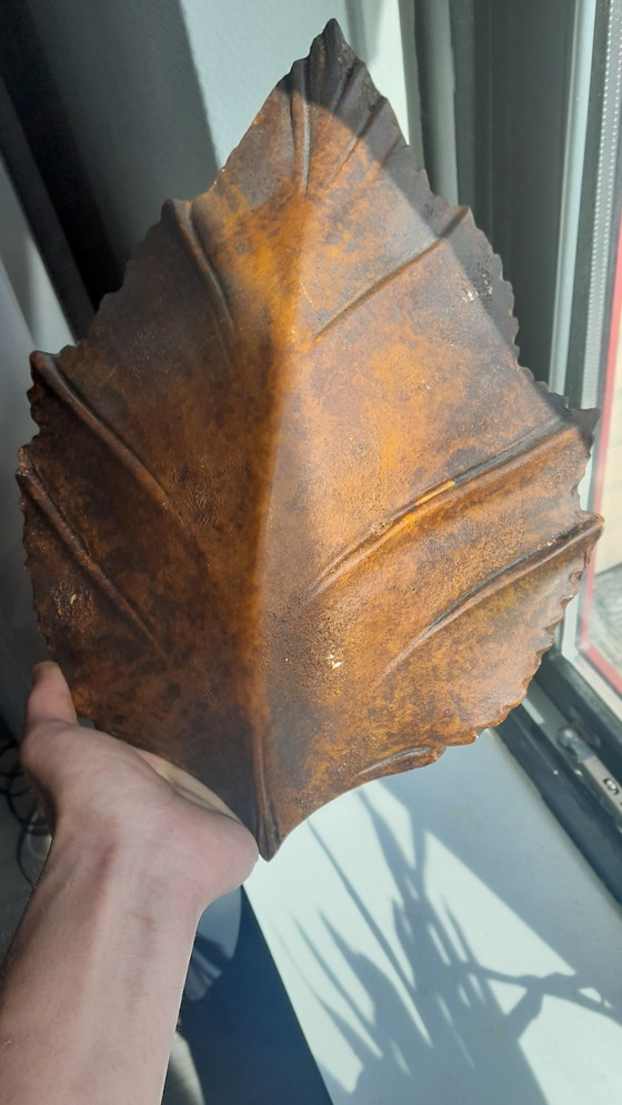 Image 1 of Vintage leaf wandlamp