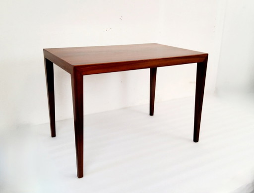 Scandinavische palissander salontafel van Severin Hansen 1960