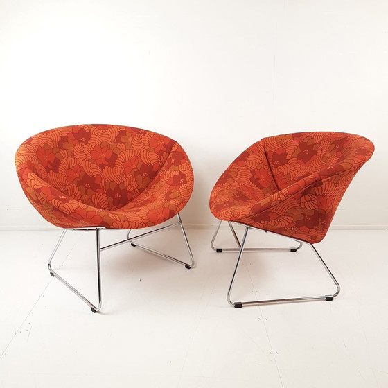 Image 1 of 2x Rohé Noordwolde fauteuils by J.H. Rohé