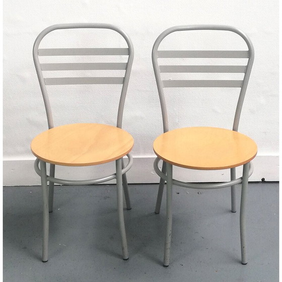 Image 1 of Paar vintage bistrostoelen Letti