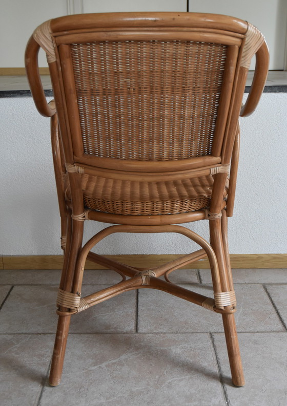 Image 1 of Rieten Rotan Stoel