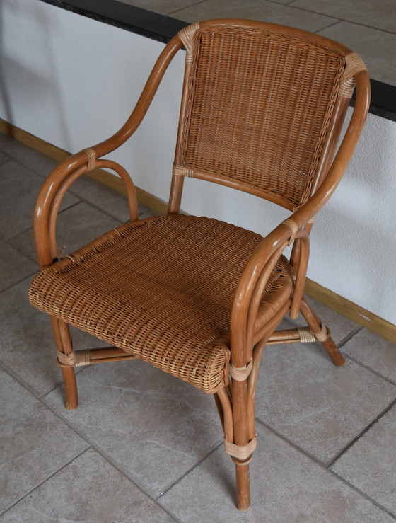 Image 1 of Rieten Rotan Stoel