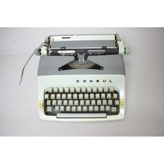 Image 1 of Vintage Consul typemachine, Tsjecho-Slowakije 1962