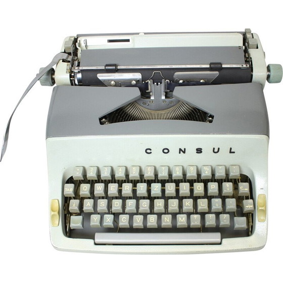Image 1 of Vintage Consul typemachine, Tsjecho-Slowakije 1962