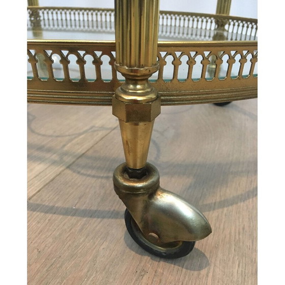 Image 1 of Vintage Roltafel Ovaal Neoklassiek 1970