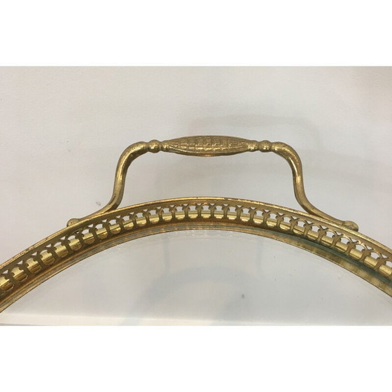 Image 1 of Vintage Roltafel Ovaal Neoklassiek 1970