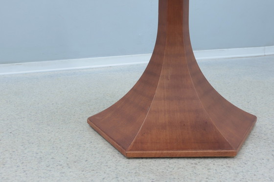 Image 1 of Luigi Massoni Draaibare Bijzettafel / Console Italië 1960S