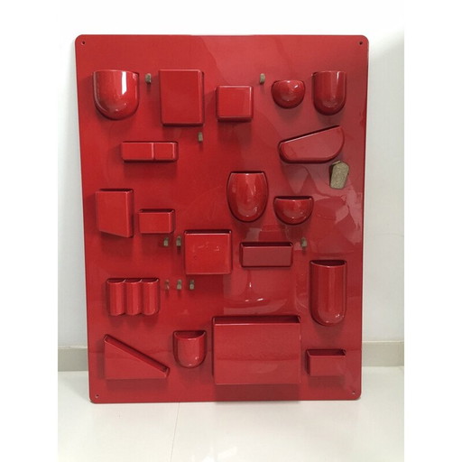 Vintage wandopbergsysteem door Dorothée Becker Maurer voor Ustensilo, 1970