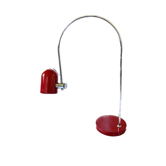 Image 1 of Vintage boogvormige tafellamp van Goffredo Reggiani, Italië 1970