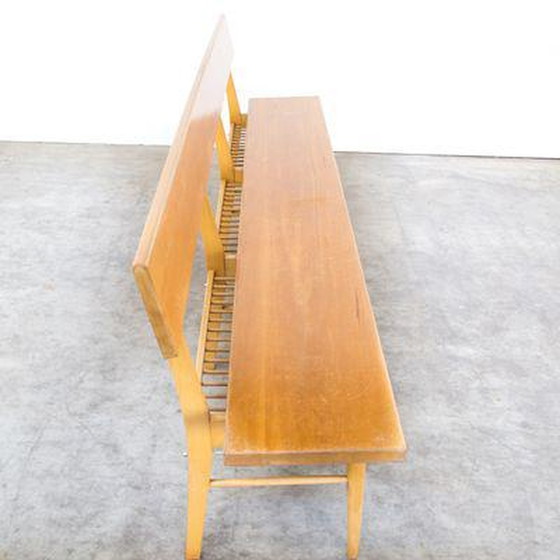 Image 1 of Vintage Eiken and Berkenhouten Bank