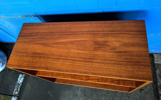 Image 1 of Set Van 2 Deense Teak Kasten 1960S