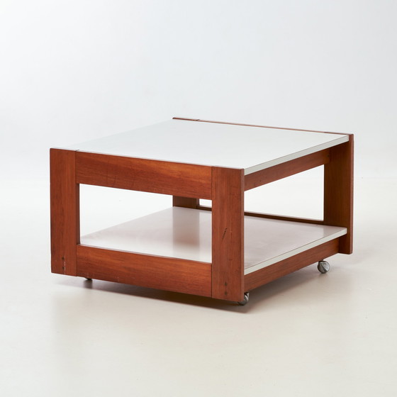 Image 1 of Vintage verrijdbare salontafel