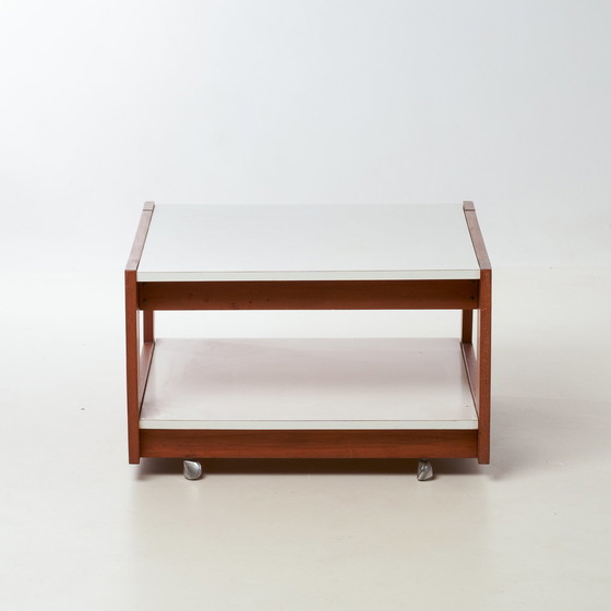 Image 1 of Vintage verrijdbare salontafel