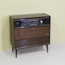 Vintage radiomeubel audiokast