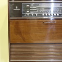 Vintage radiomeubel audiokast