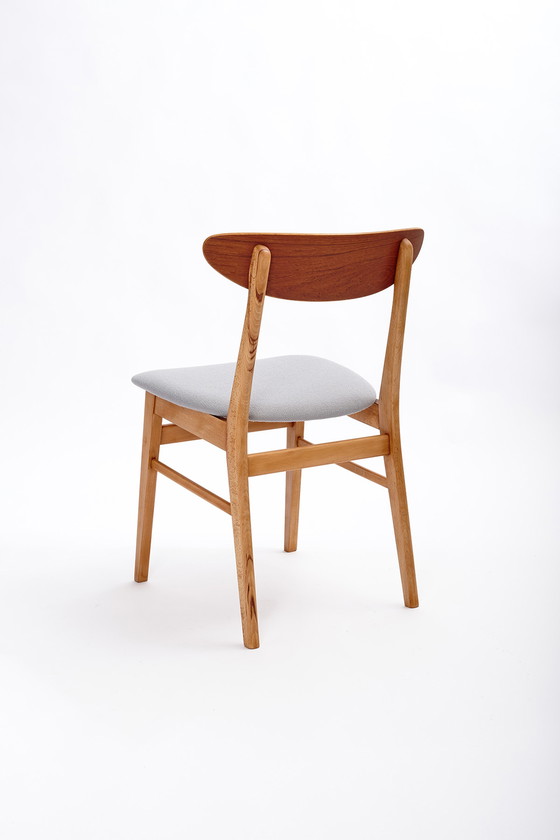 Image 1 of 4x Farstrup Møbler 210 eetkamerstoelen