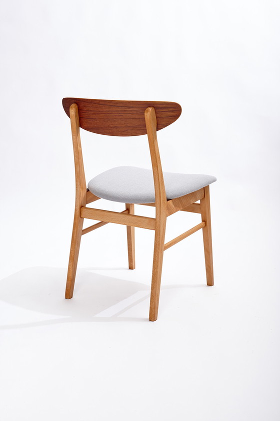 Image 1 of 4x Farstrup Møbler 210 eetkamerstoelen