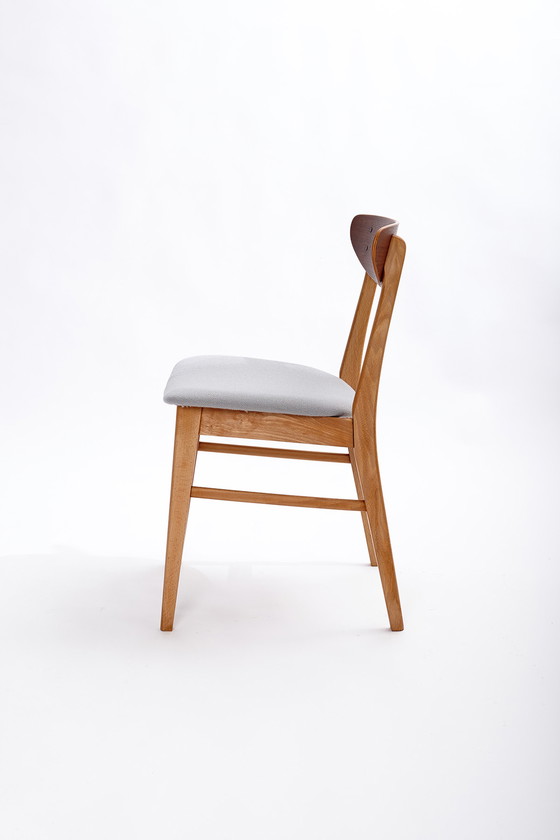 Image 1 of 4x Farstrup Møbler 210 eetkamerstoelen