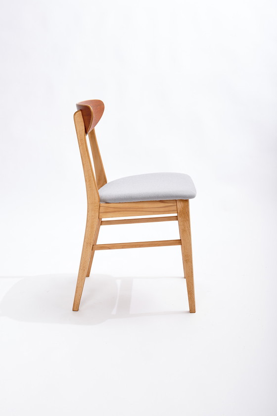 Image 1 of 4x Farstrup Møbler 210 eetkamerstoelen