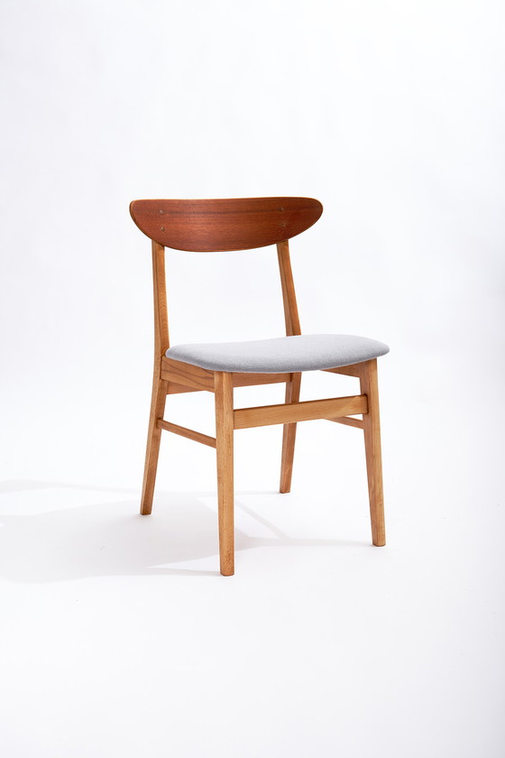 Image 1 of 4x Farstrup Møbler 210 eetkamerstoelen