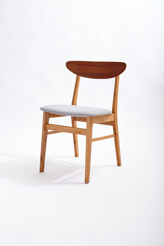 Image 1 of 4x Farstrup Møbler 210 eetkamerstoelen