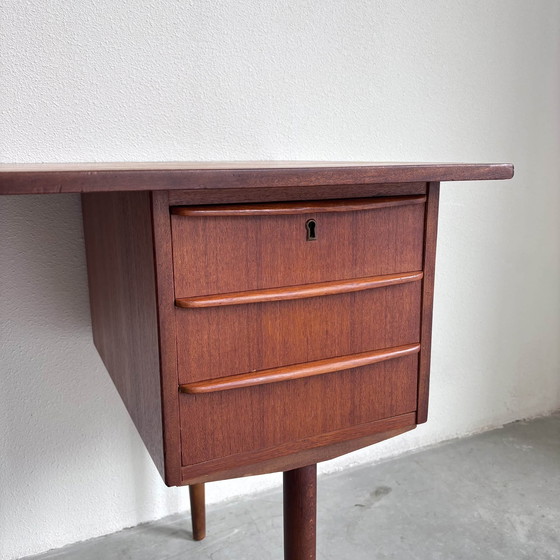 Image 1 of Vintage Deens Bureau In Teak