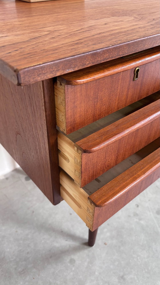 Image 1 of Vintage Deens Bureau In Teak