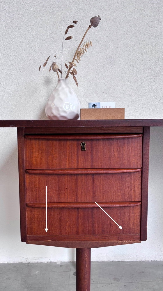 Image 1 of Vintage Deens Bureau In Teak