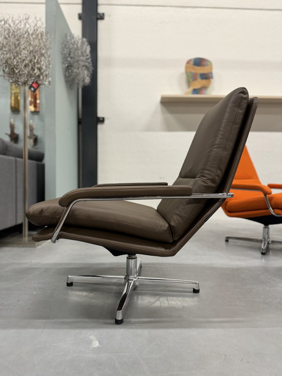 Image 1 of Gelderland 400 Fauteuil Bruin Leer 