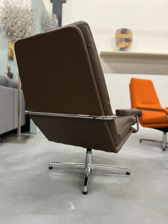 Image 1 of Gelderland 400 Fauteuil Bruin Leer 