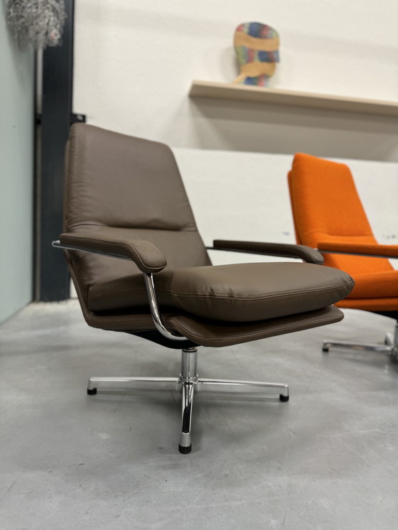 Image 1 of Gelderland 400 Fauteuil Bruin Leer 