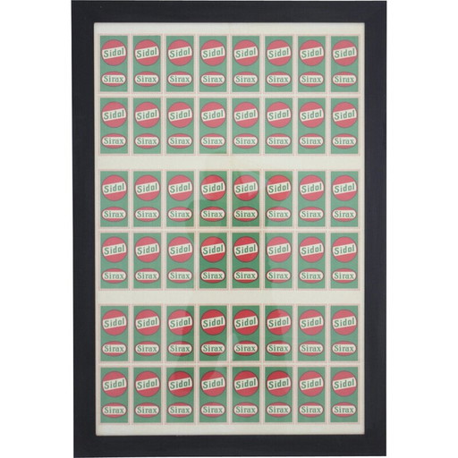 Mid century originele poster, Tsjecho-Slowakije 1940