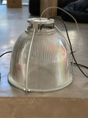 Vintage glazen hanglamp