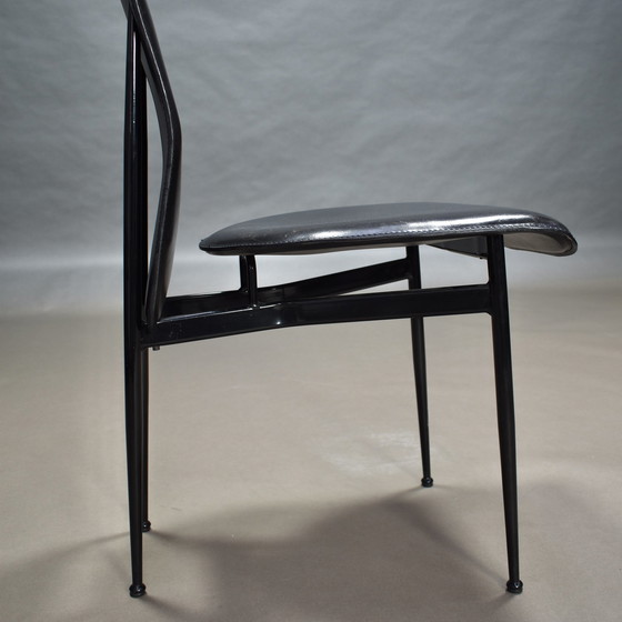 Image 1 of Set van zes FASEM-stoelen van Vegni en Gualtierotti, Italië – circa 80's design